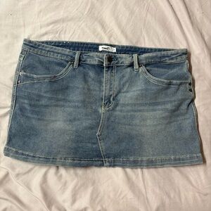 Rue21 Denim Blue Mini Skirt